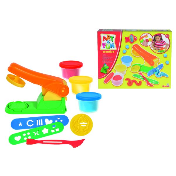 Simba Art & Fun Dough Press Baby Playset -TOYSUAE