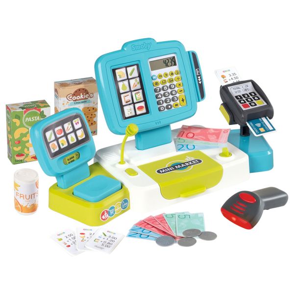 Smoby Large Cash Register Baby Play with Toys - TOYSUAE